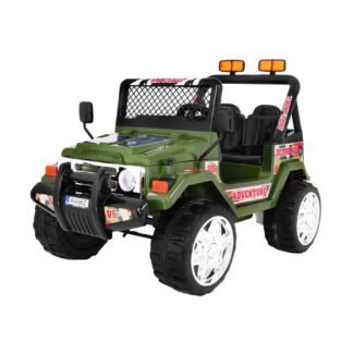 JEEP RAPTOR 12V, NIÑOS 1-5 AÑOS, verde, RC INDA509-RA-S618B